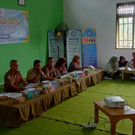 PEMERINTAH DESA GUNUNG ULIN TETAPKAN RKPDESA TAHUN 2024 DENGAN DUKUNGAN PENUH SELURUH PIHAK